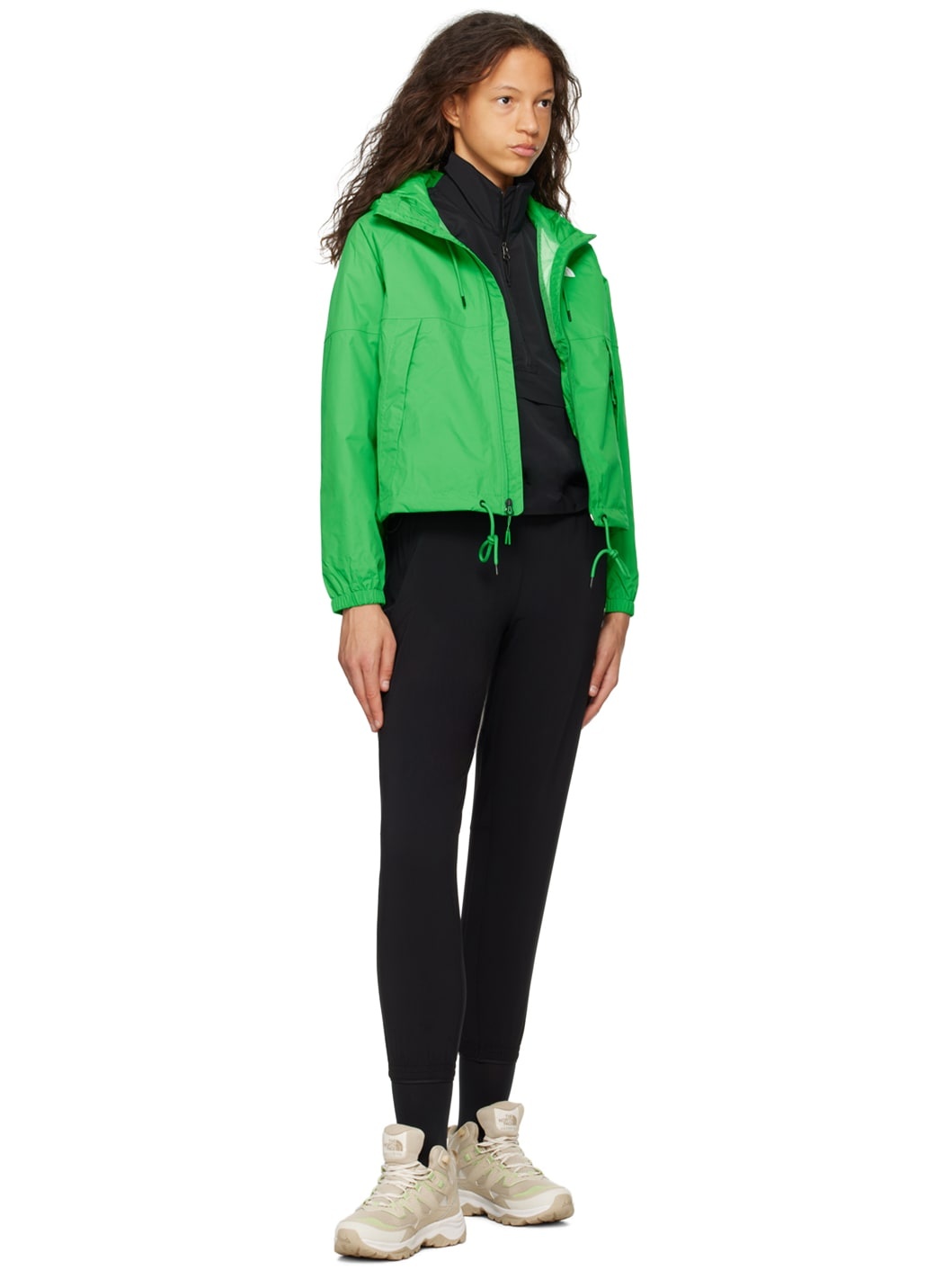 Black TNF Easy Wind Jacket - 4