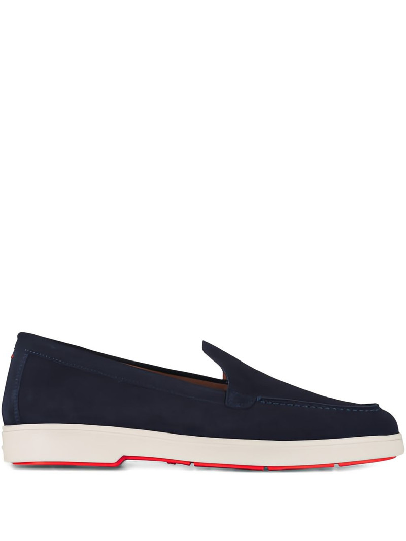 Yaltamoc suede flat loafers 1