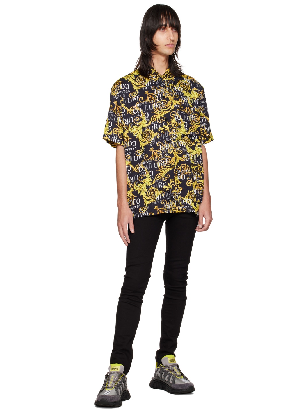 Black Button Shirt - 4