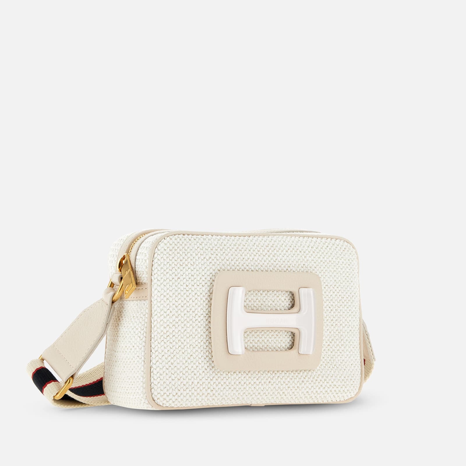 Hogan H-Bag Camera Bag Silver Ivory - 3