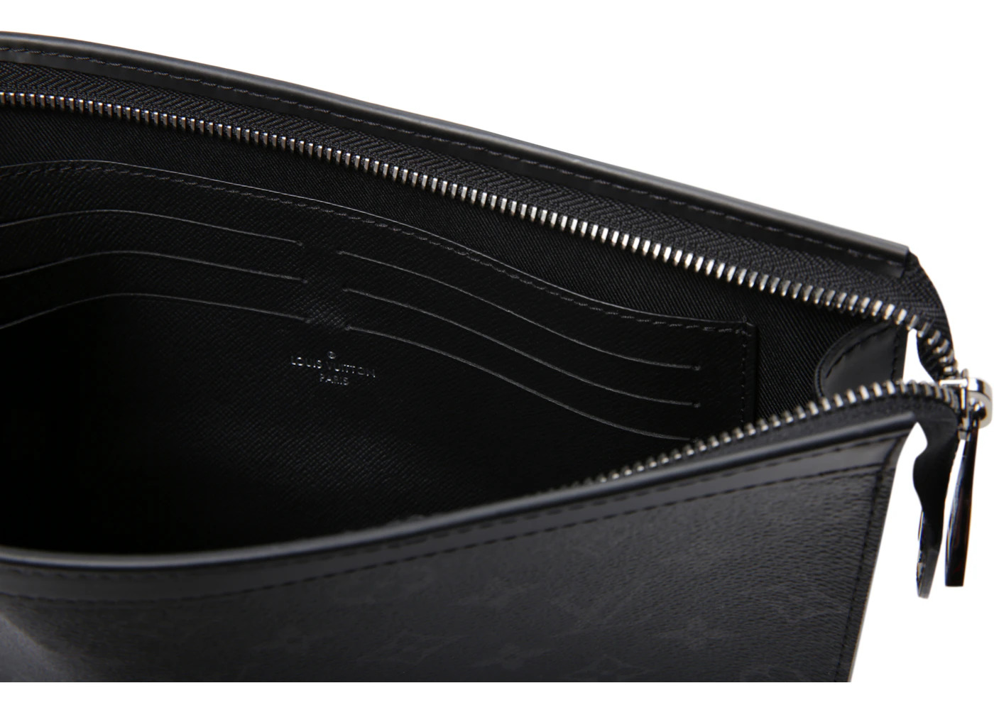 Louis Vuitton Pochette Voyage Monogram Eclipse MM Black/Grey - 3