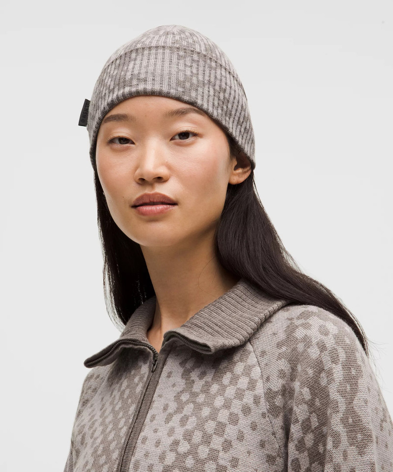 Ribbed Merino Wool Beanie *SLNSH Collection 5