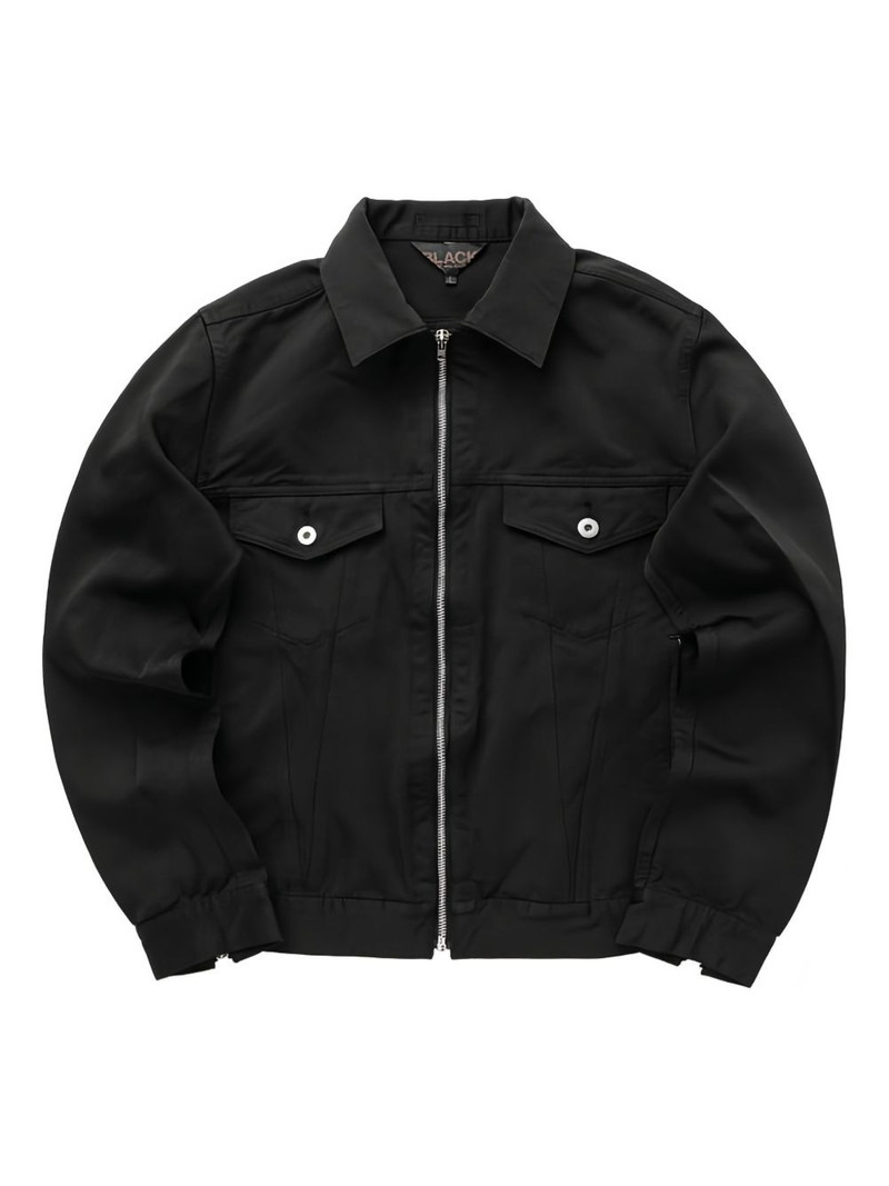 zip-fastening shirt jacket 1