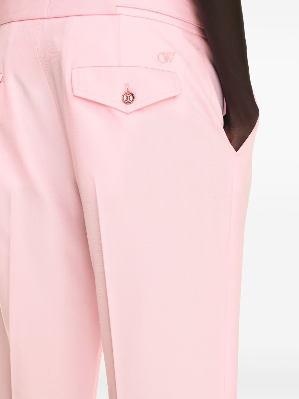 OW wool tailored trousers - 5