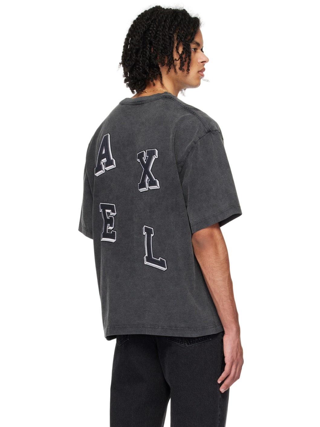 Gray Typo T-Shirt - 3