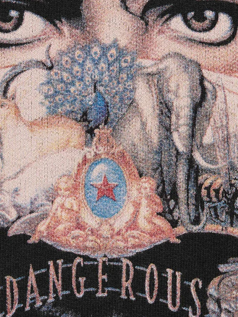 Supreme x Michael Jackson grapic-print hoodie outlook