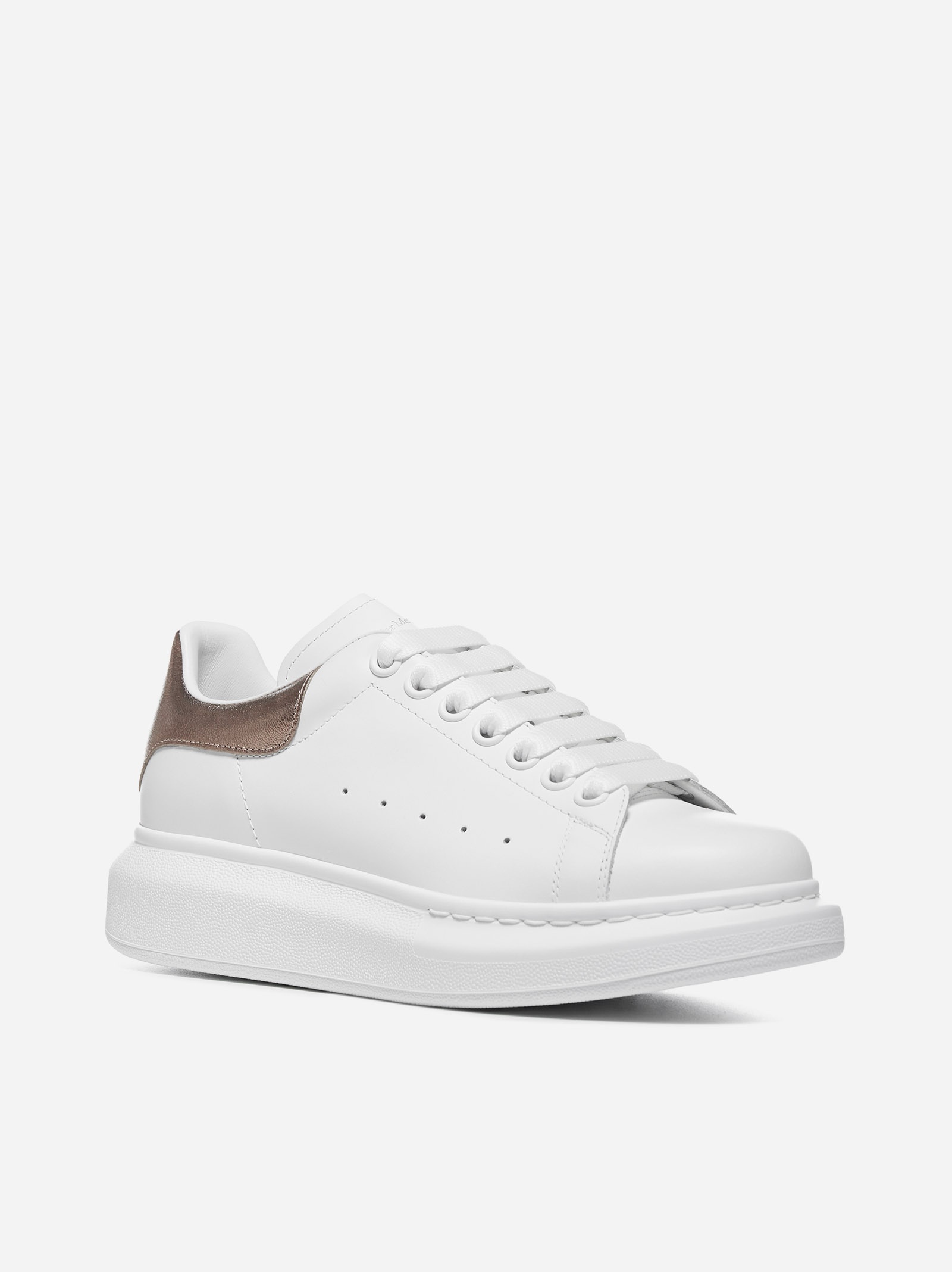 Oversize leather sneakers - 2