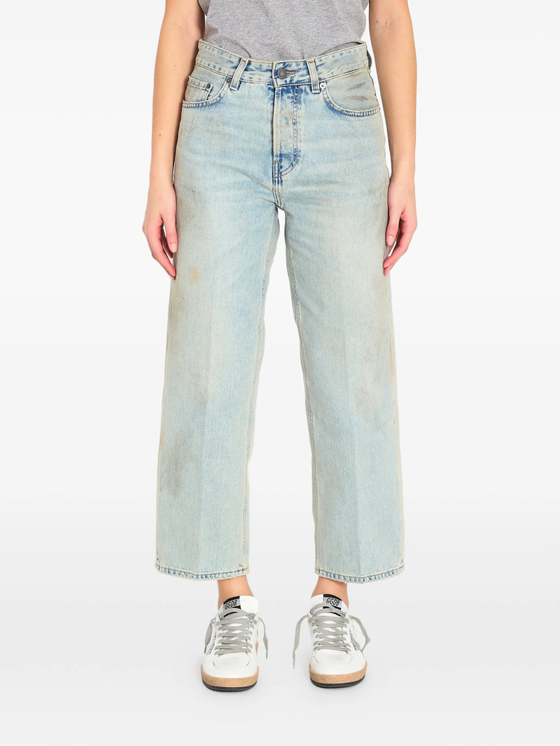 Haikure Betty Soft Stained Sky Stained Denim Jeans 1