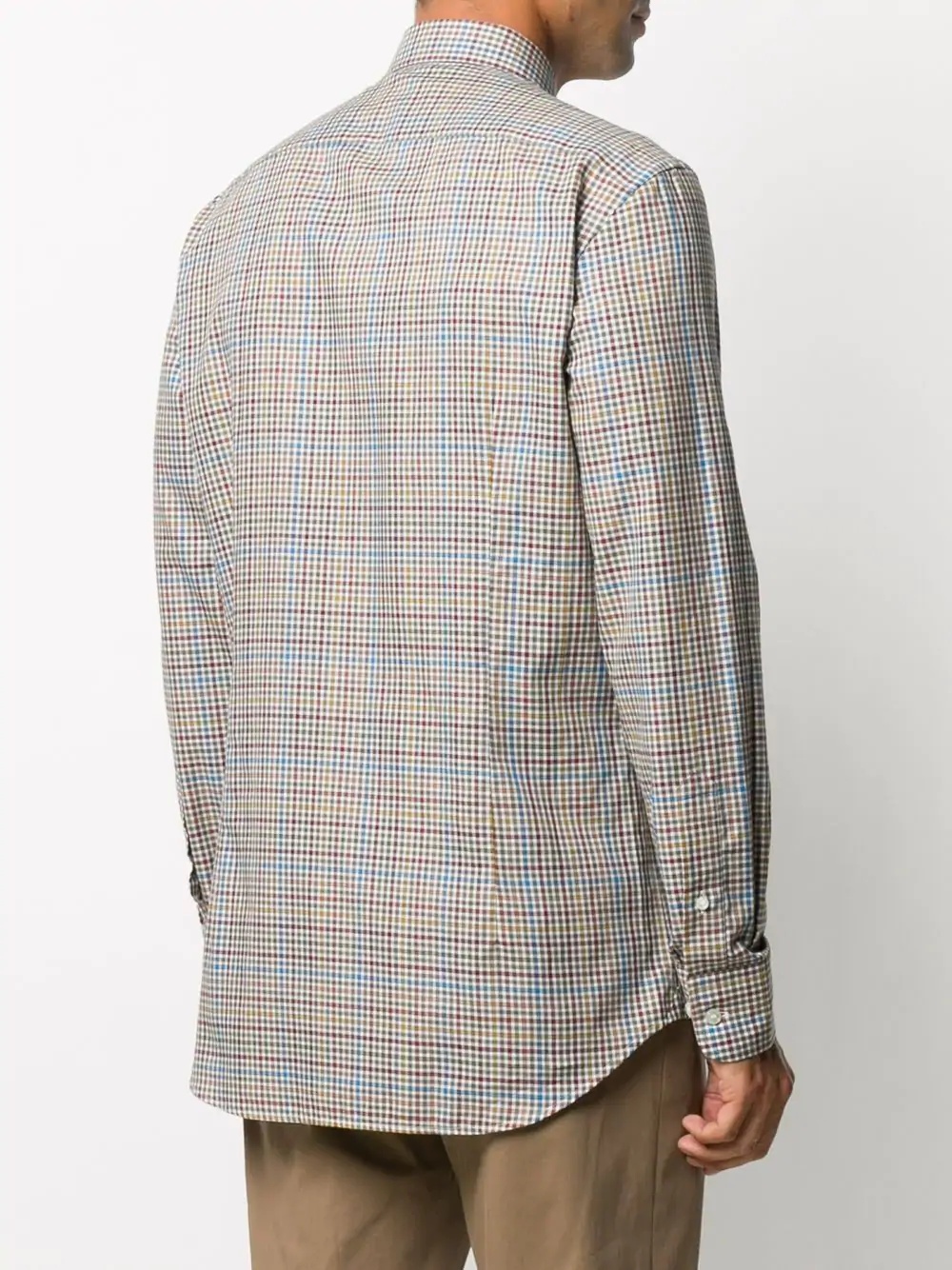 long-sleeve check shirt - 4