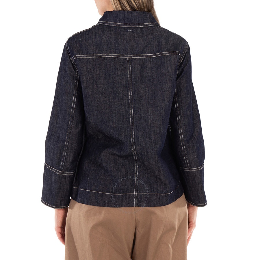 Max Mara Ella Washed Denim Jacket - 3