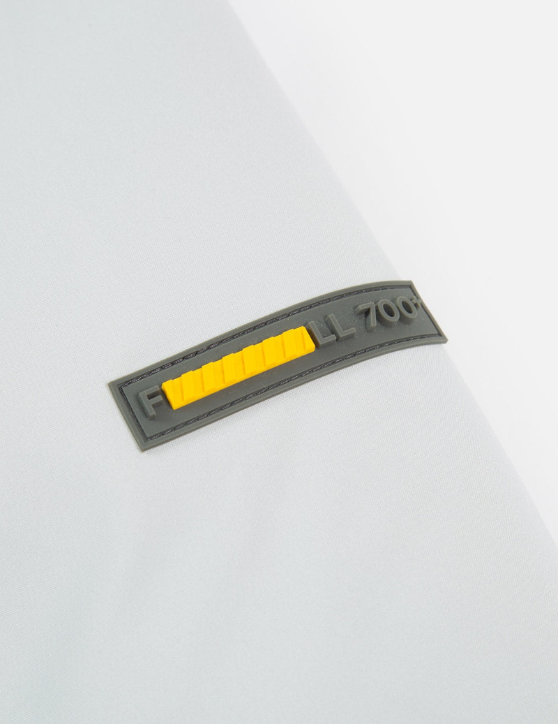 Moving Seagull PVC Patch Hooded Down Jacket 9