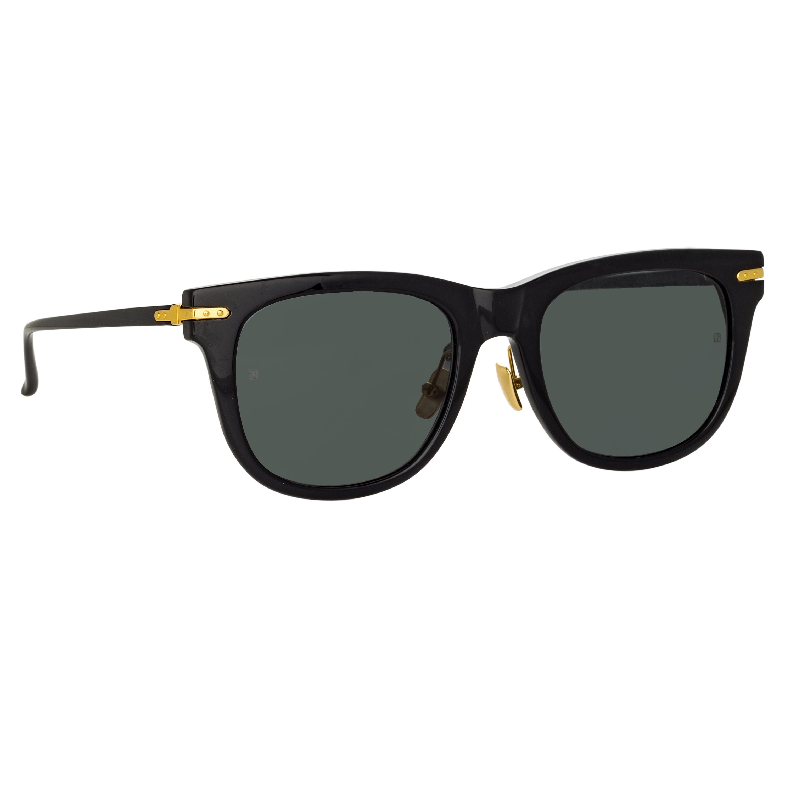 CHRYSLER A D-FRAME SUNGLASSES IN BLACK - 2