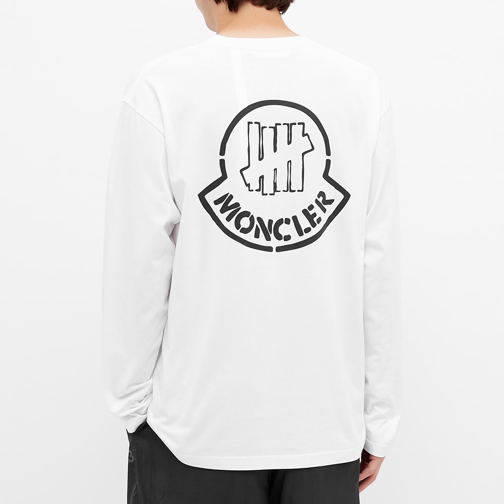 Moncler Genius 2 Moncler 1952 x Undefeated Long Sleeve Front and Back Logo Print Tee - 5