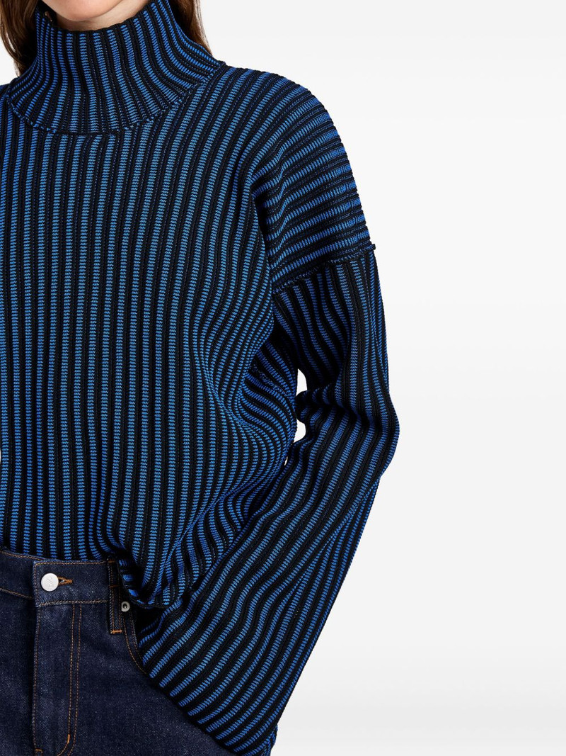 Elysia ladder stripe sweater 5