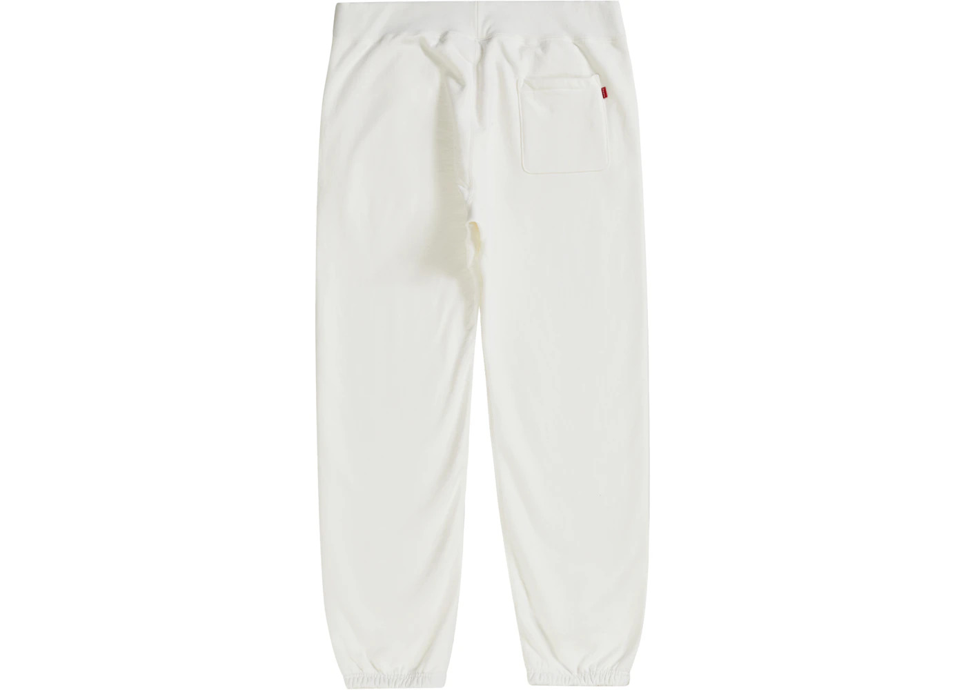 Supreme S Logo Sweatpant (FW20) White - 2