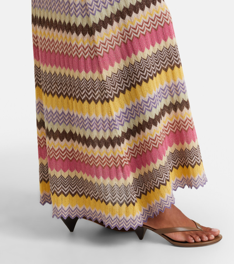 Lamé maxi skirt 4