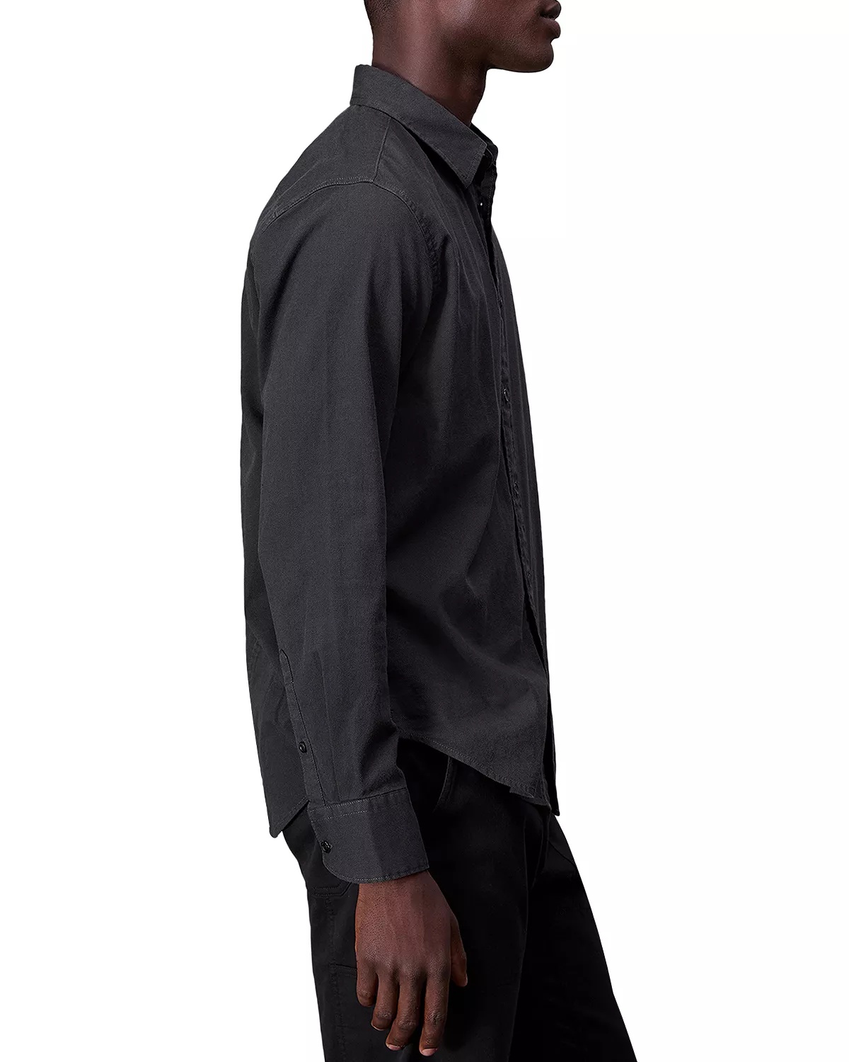 Tomlin Stretch Dobby Button Front Shirt - 4