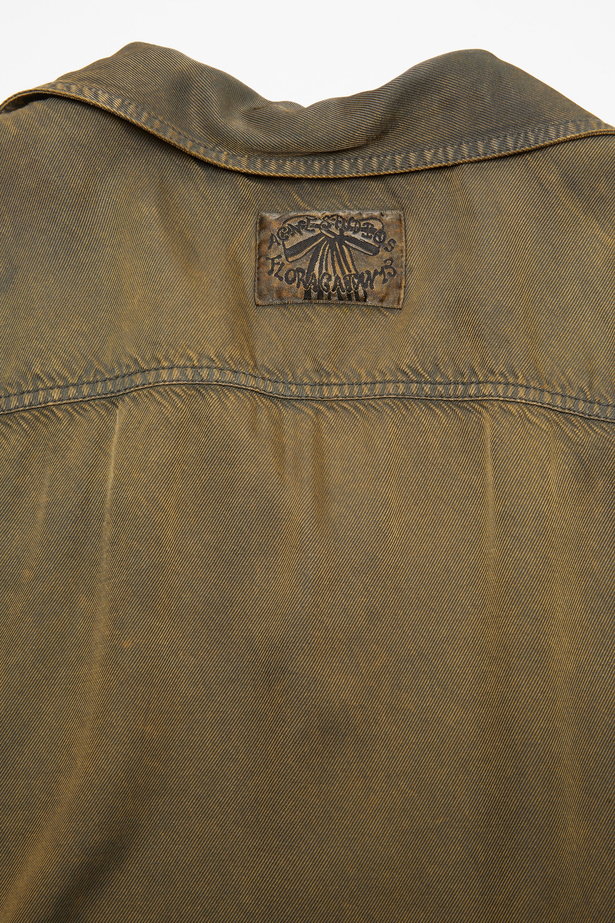 Button-up shirt - Military green - 3