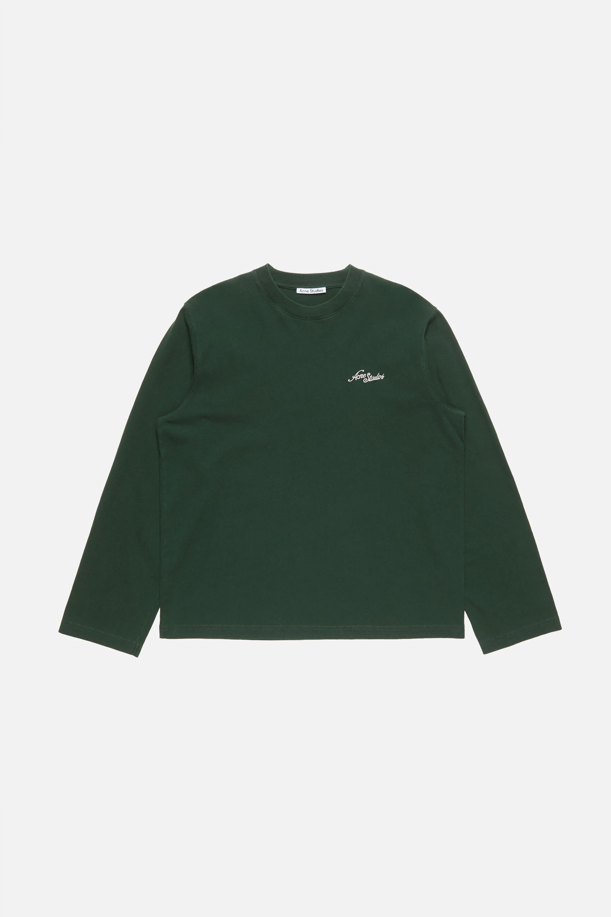 Jersey t-shirt with logo - Dark green - 1