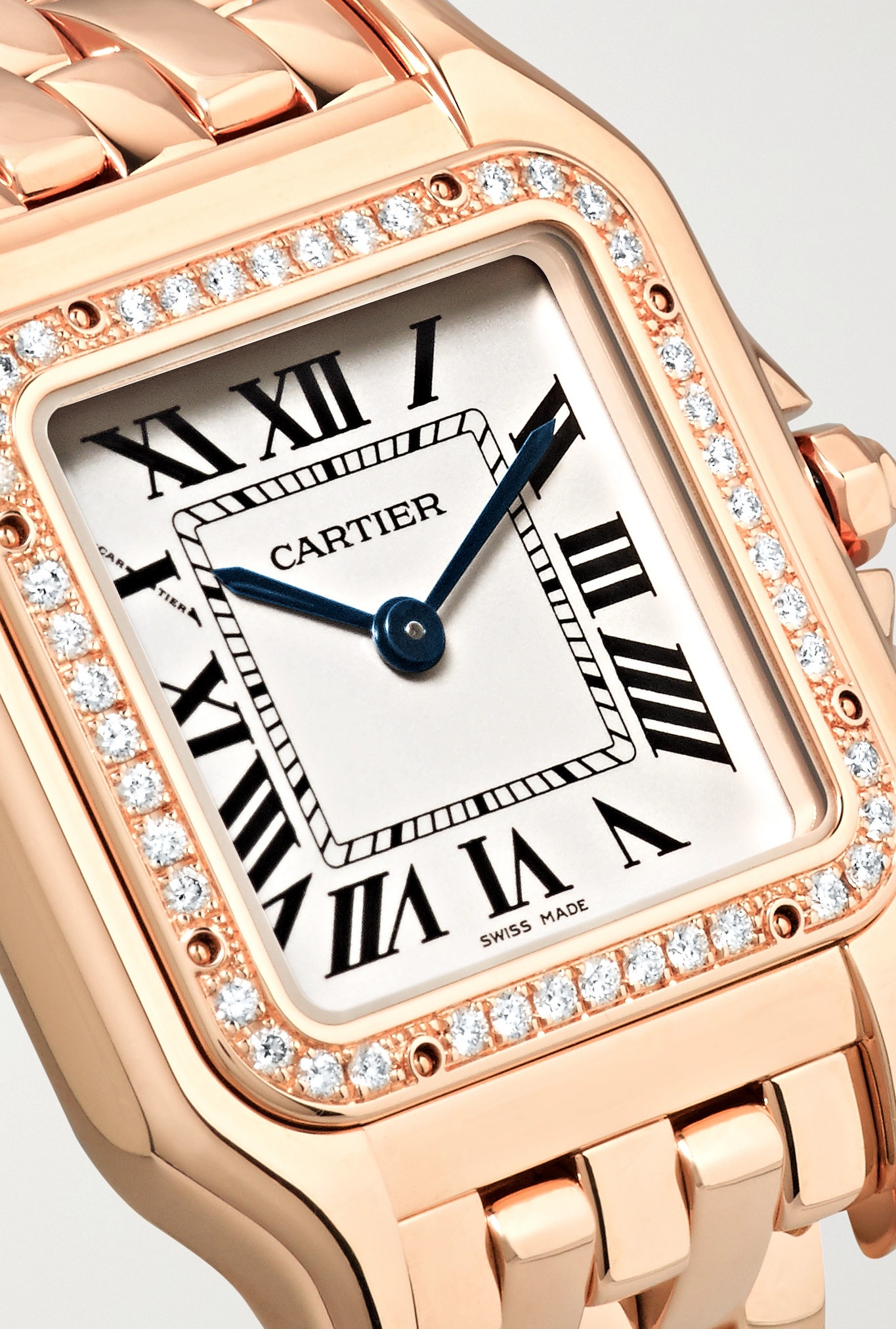 Panthère de Cartier medium 27mm 18-karat pink gold and diamond watch - 5