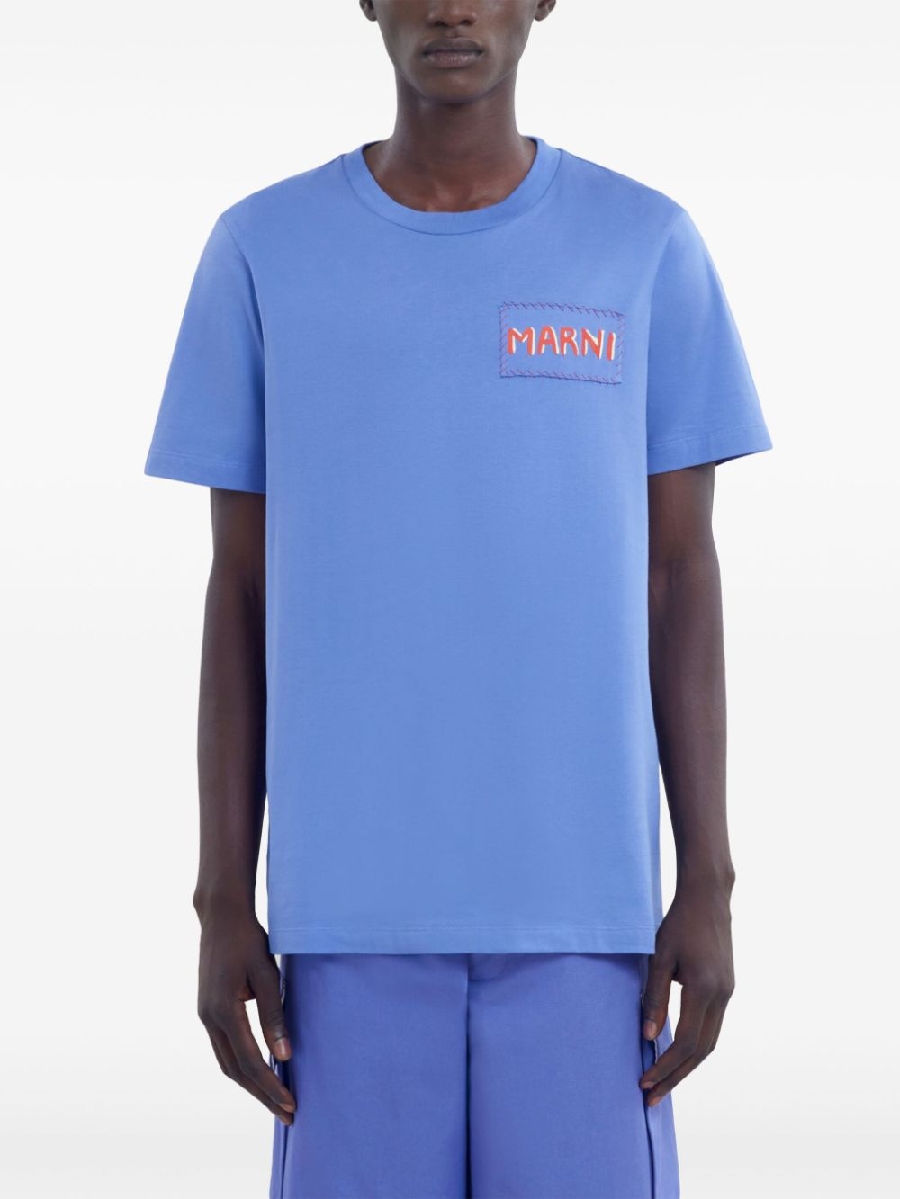logo patch t-shirt - 3