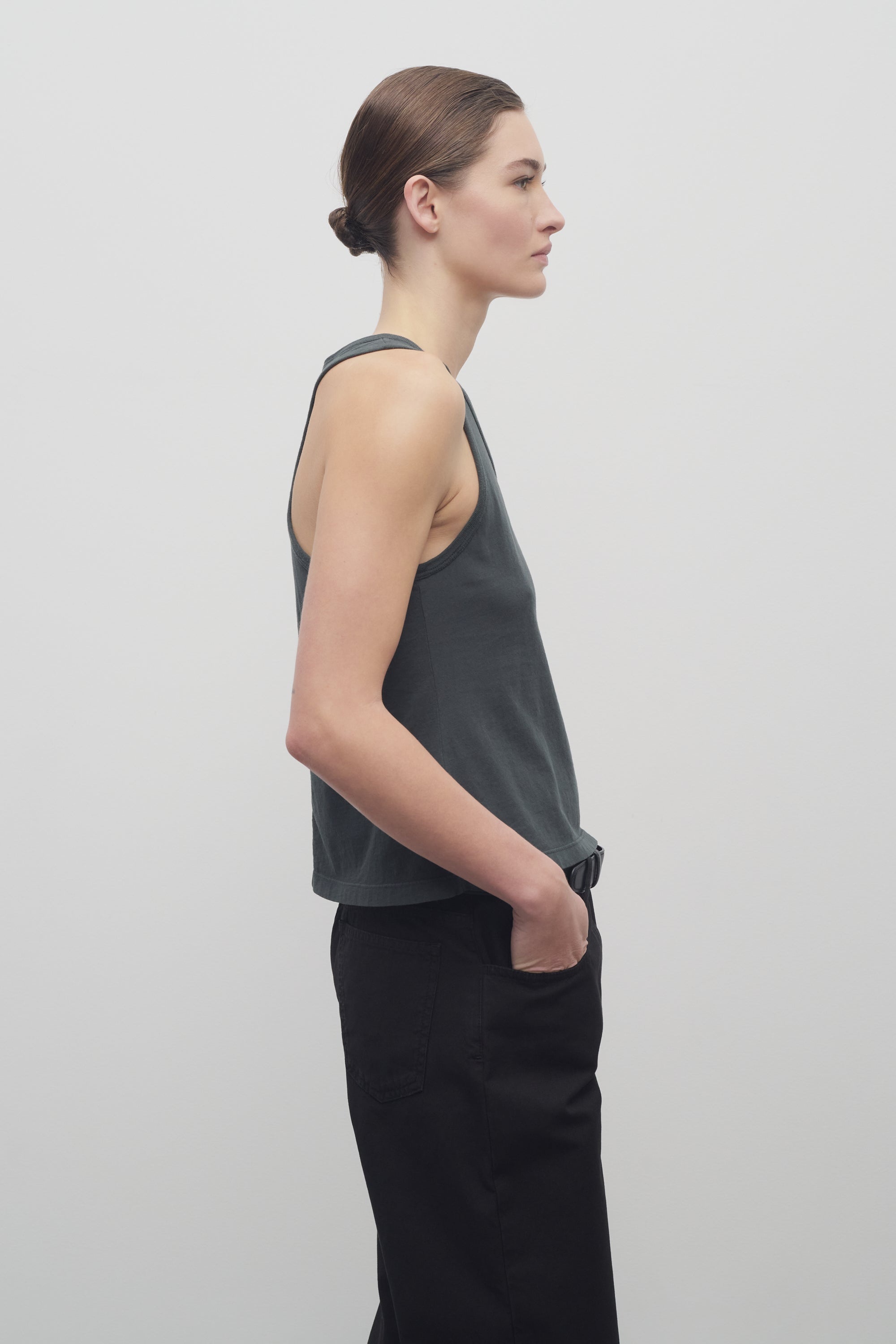Serin Tank Top in Cotton - 4