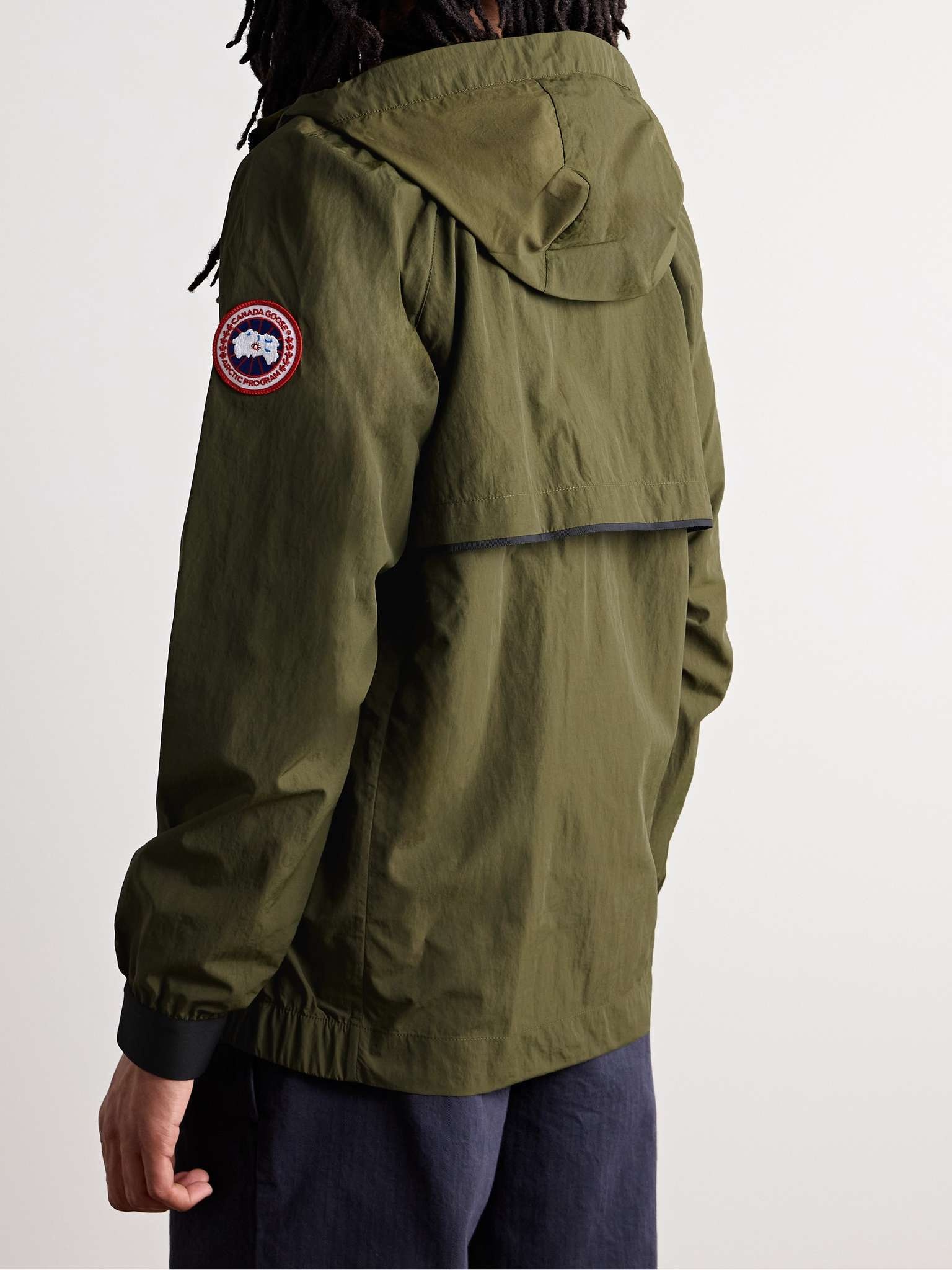 Faber Logo-Appliquéd AcclimaLuxe Shell Hooded Jacket - 4