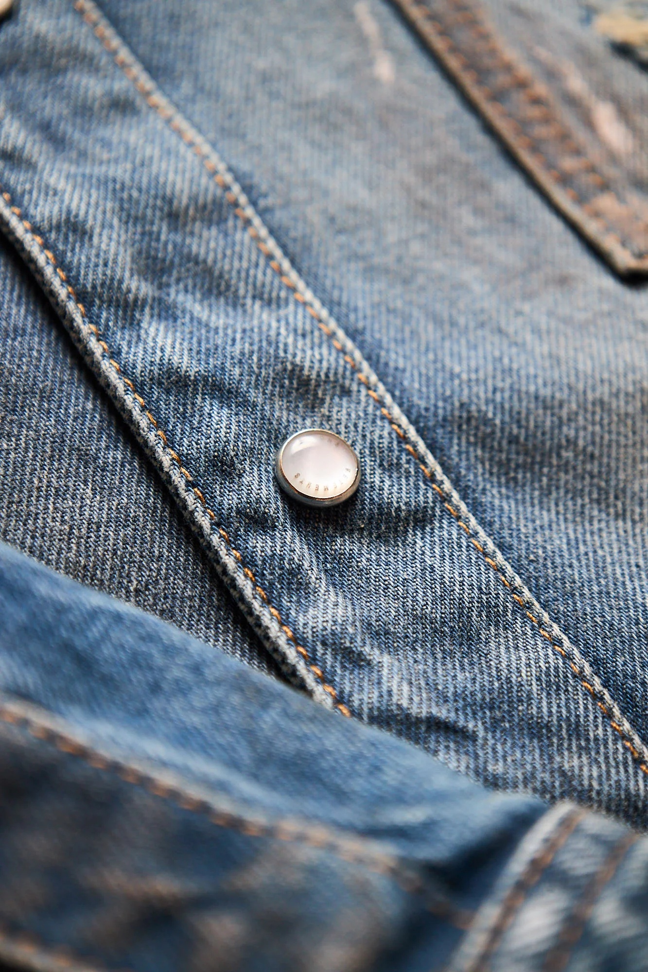 Vetements Trashed Denim Shirt - 5