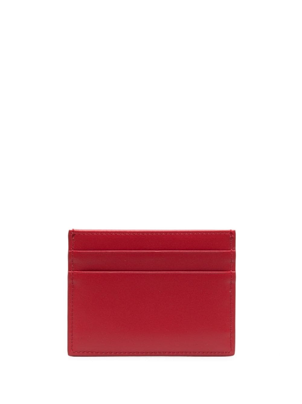 logo-embossed leather cardholder - 2