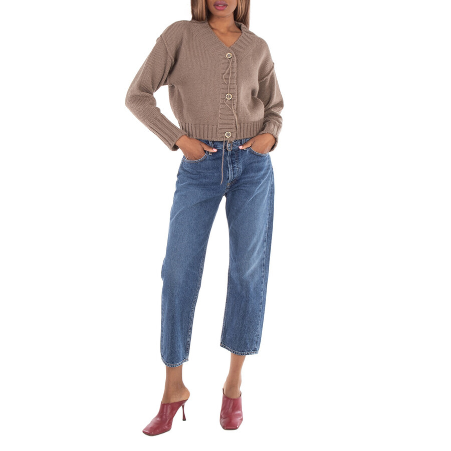 Agolde Ladies Blue Parker Jeans - 3