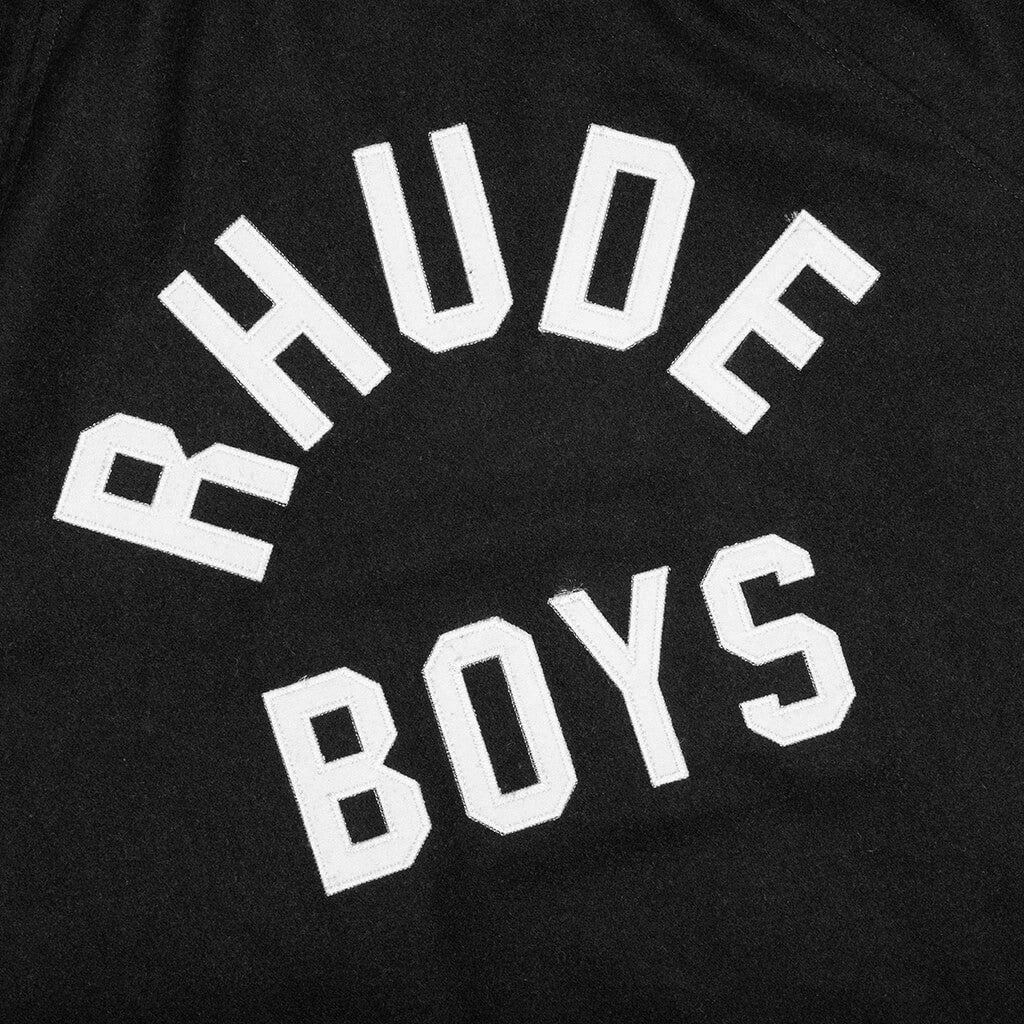 BOYS SIGNATURE BOMBER - BLACK - 5