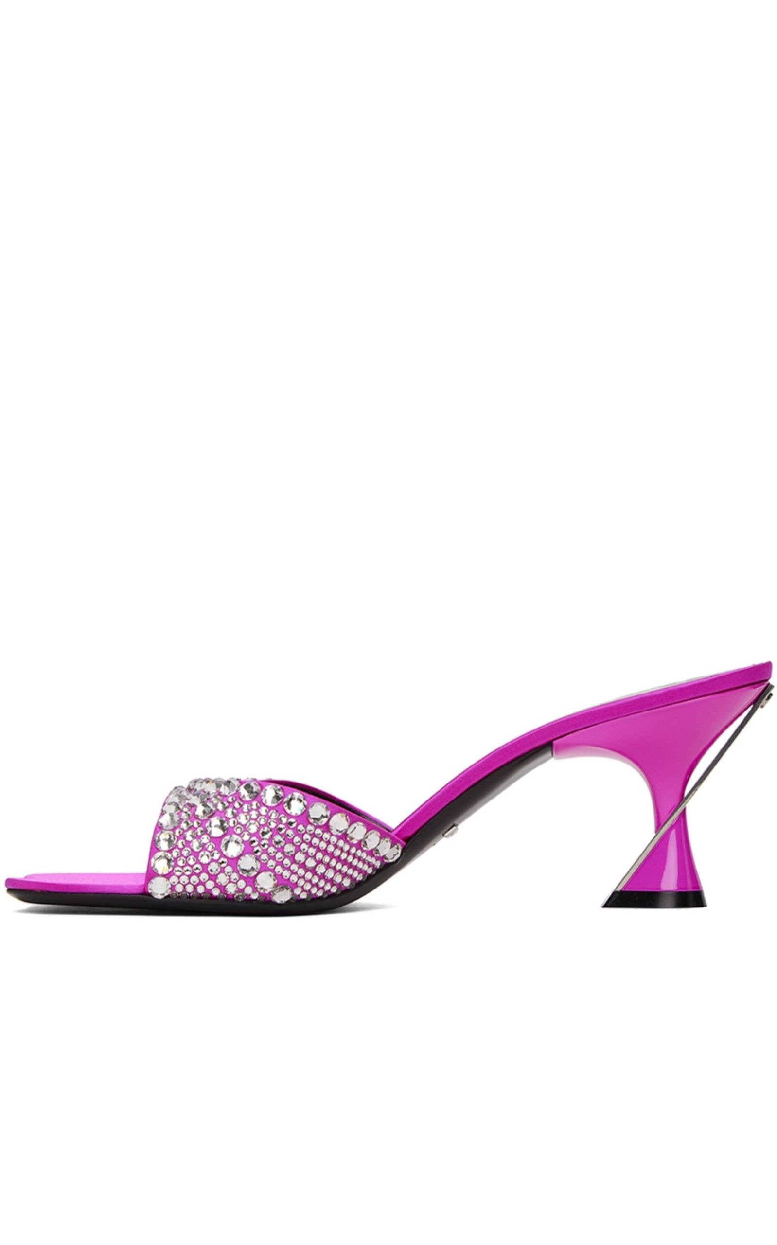 Pink Galactica Heeled Sandals - 4