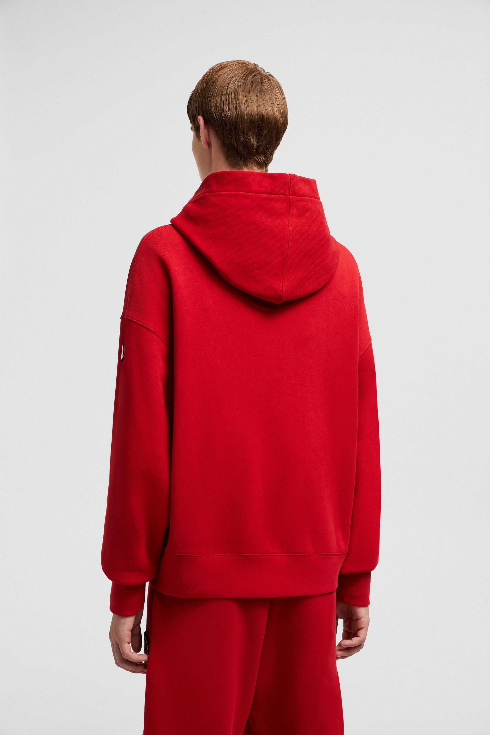MONCLER x パームエンジェルス レーシングロゴ コットンパーカー Moncler Moncler x Palm Angels Racing Logo Cotton Hoodie