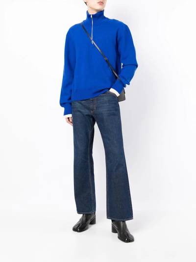 Maison Margiela mid-rise bootcut jeans outlook