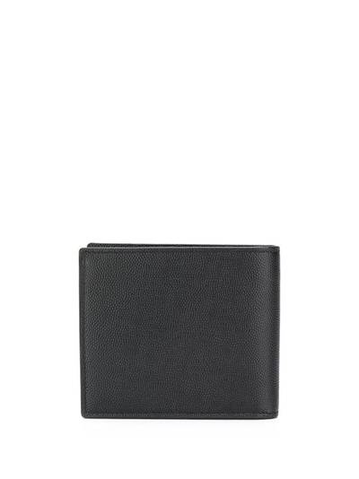 SAINT LAURENT monogram plaque bi-fold wallet outlook