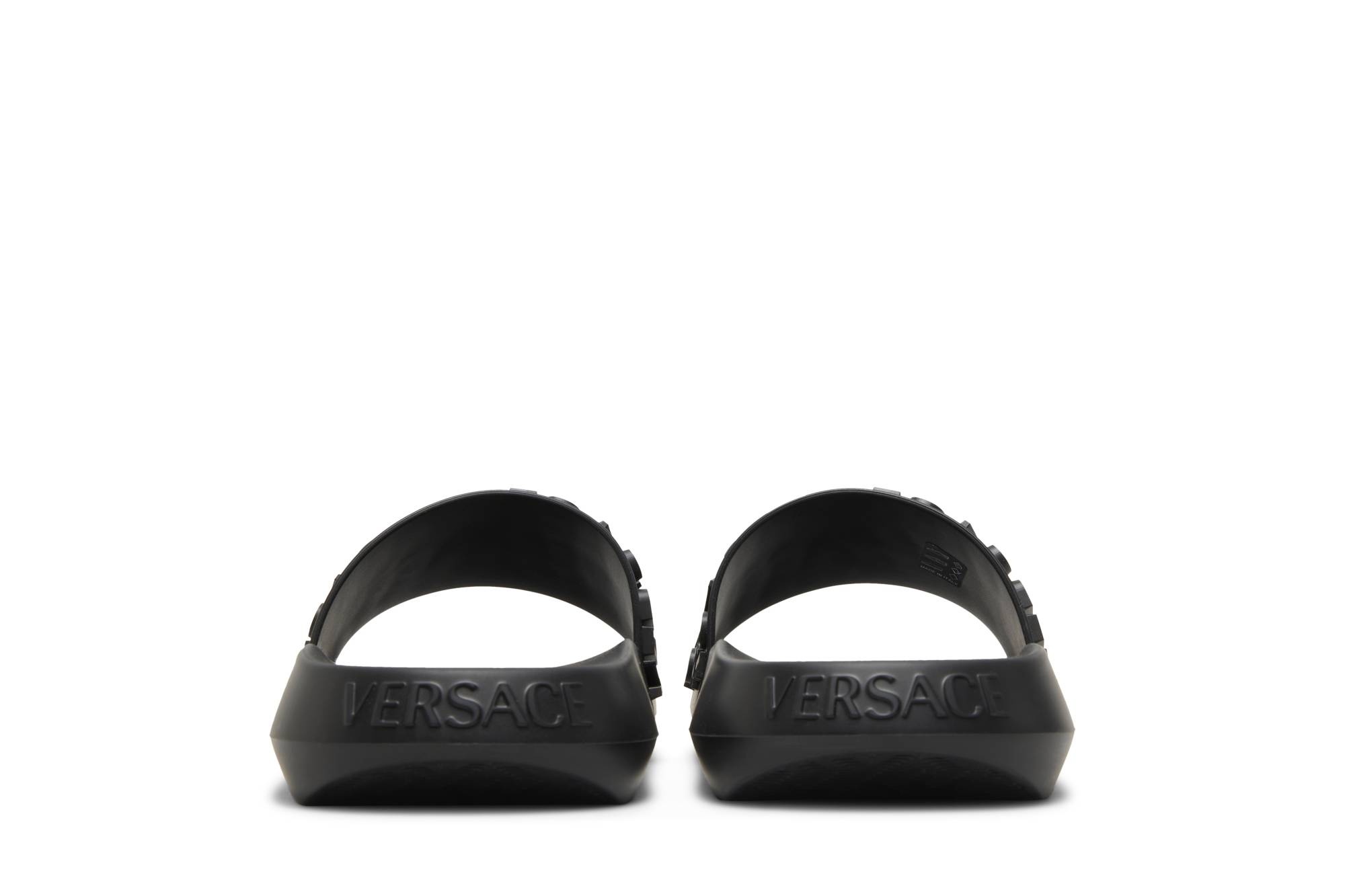 Versace Slide 'Allover Logo - Black' - 6
