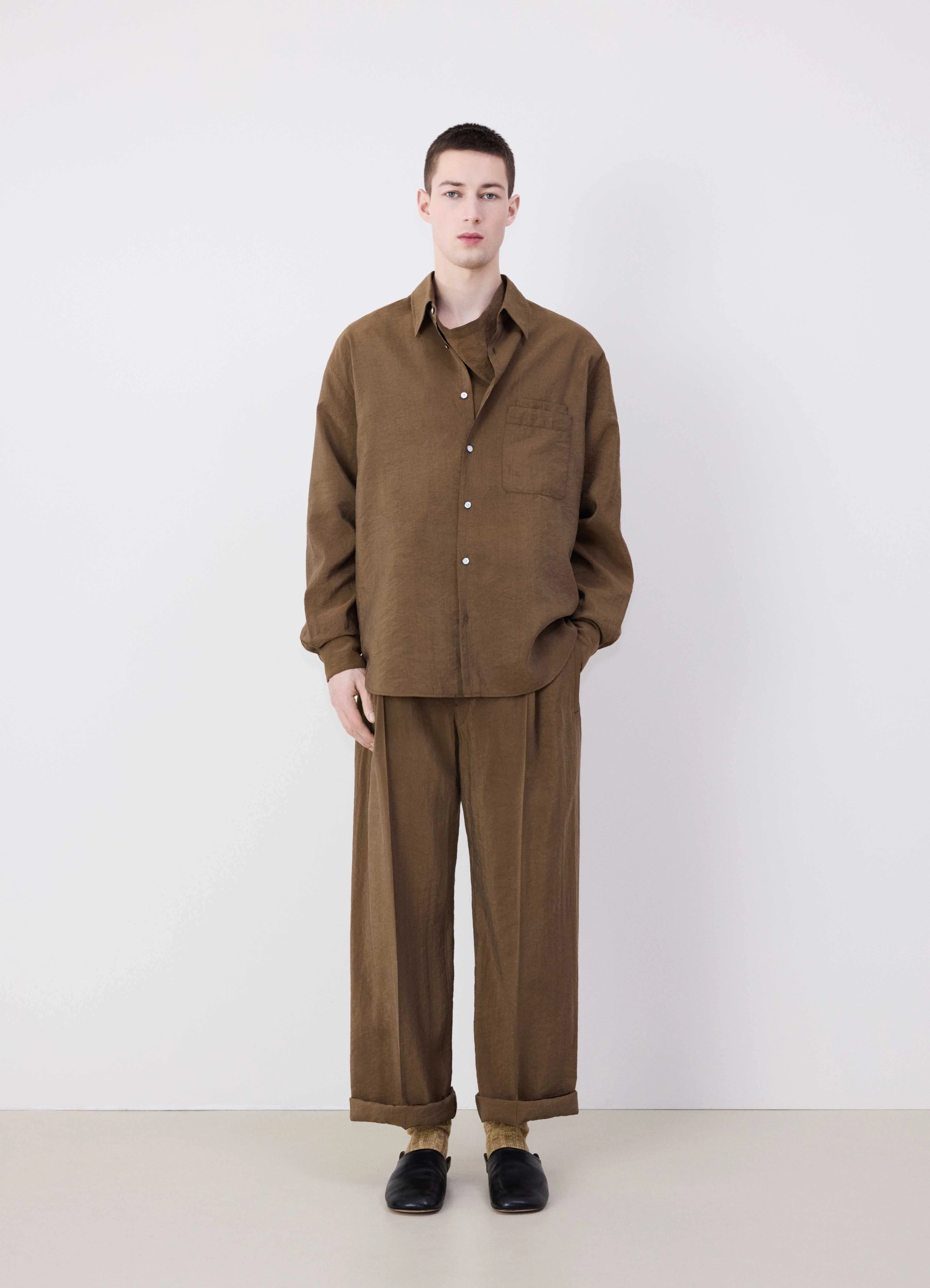 Lemaire RELAXED SHIRT | REVERSIBLE