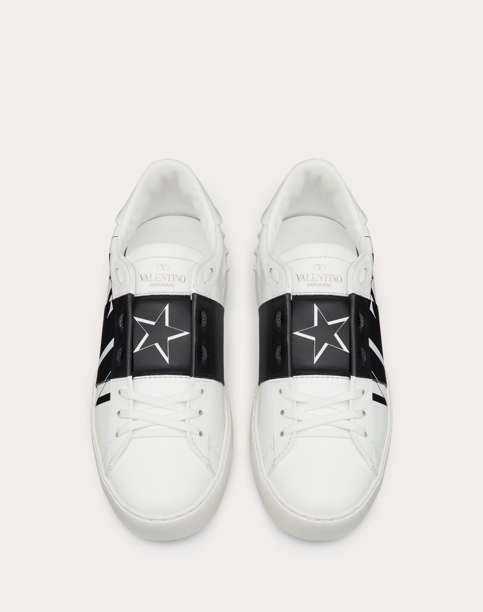 Open Sneaker with VLTNSTAR Print - 4