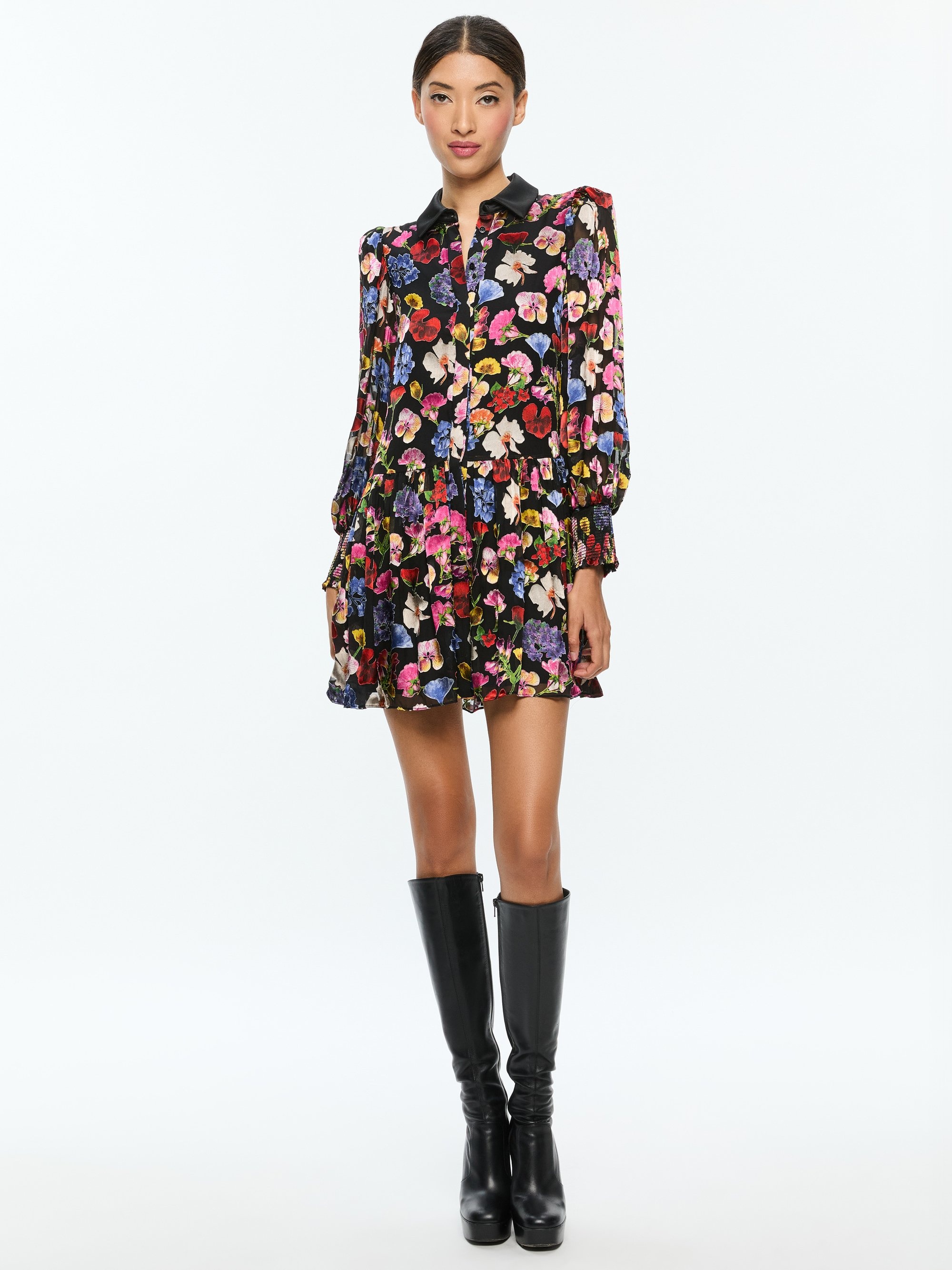 BERTHA MINI SHIRT DRESS - 2