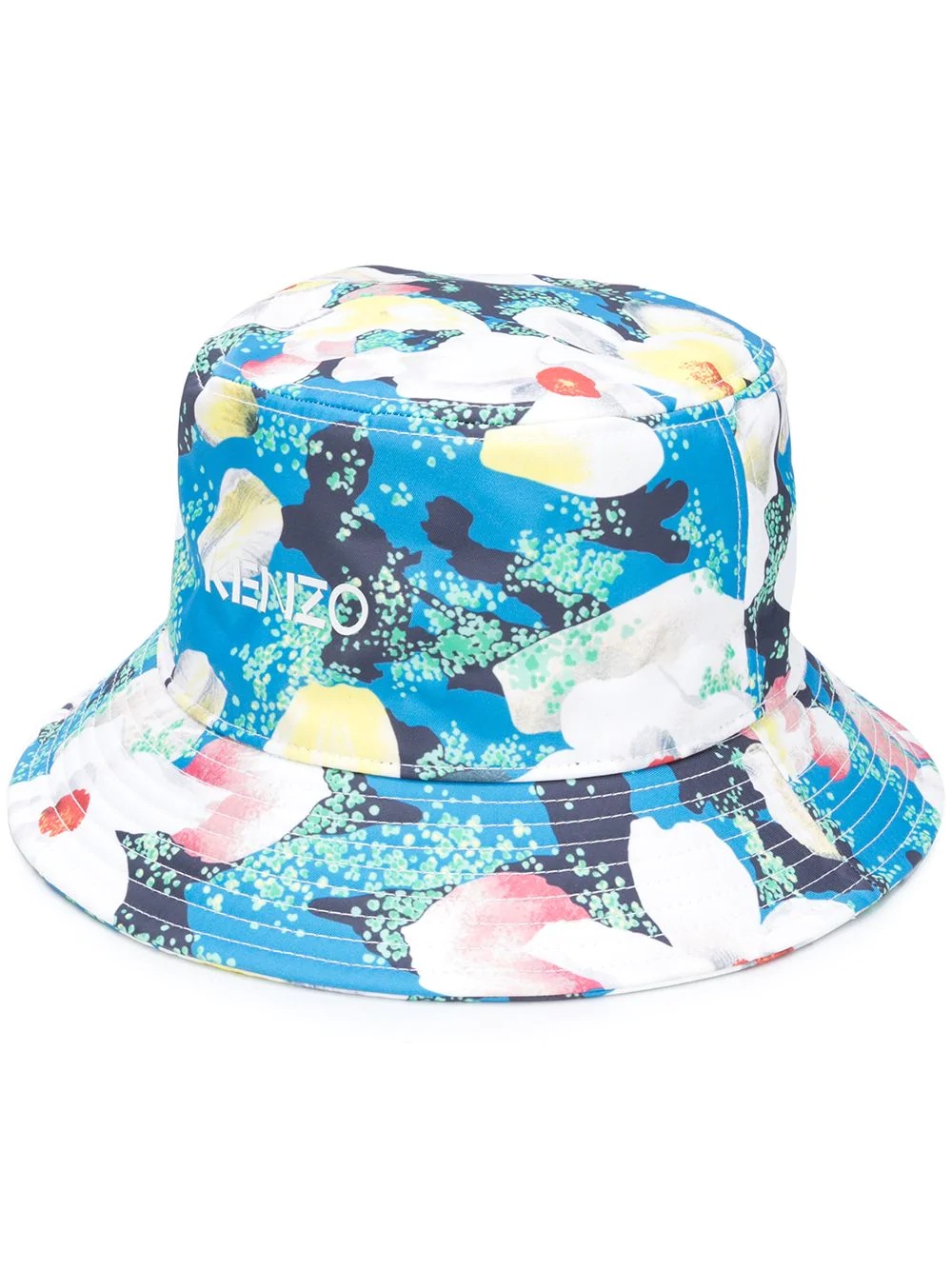 floral-print bucket hat - 1