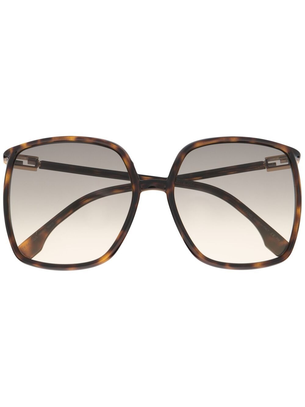 oversized square-frame sunglasses - 1