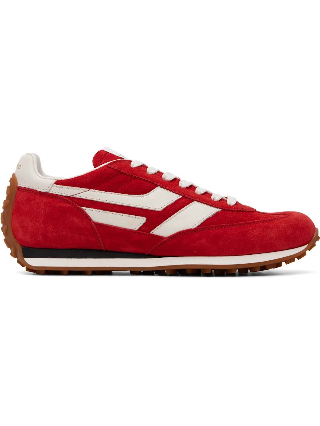 Red Suede Mick Sneakers - 1