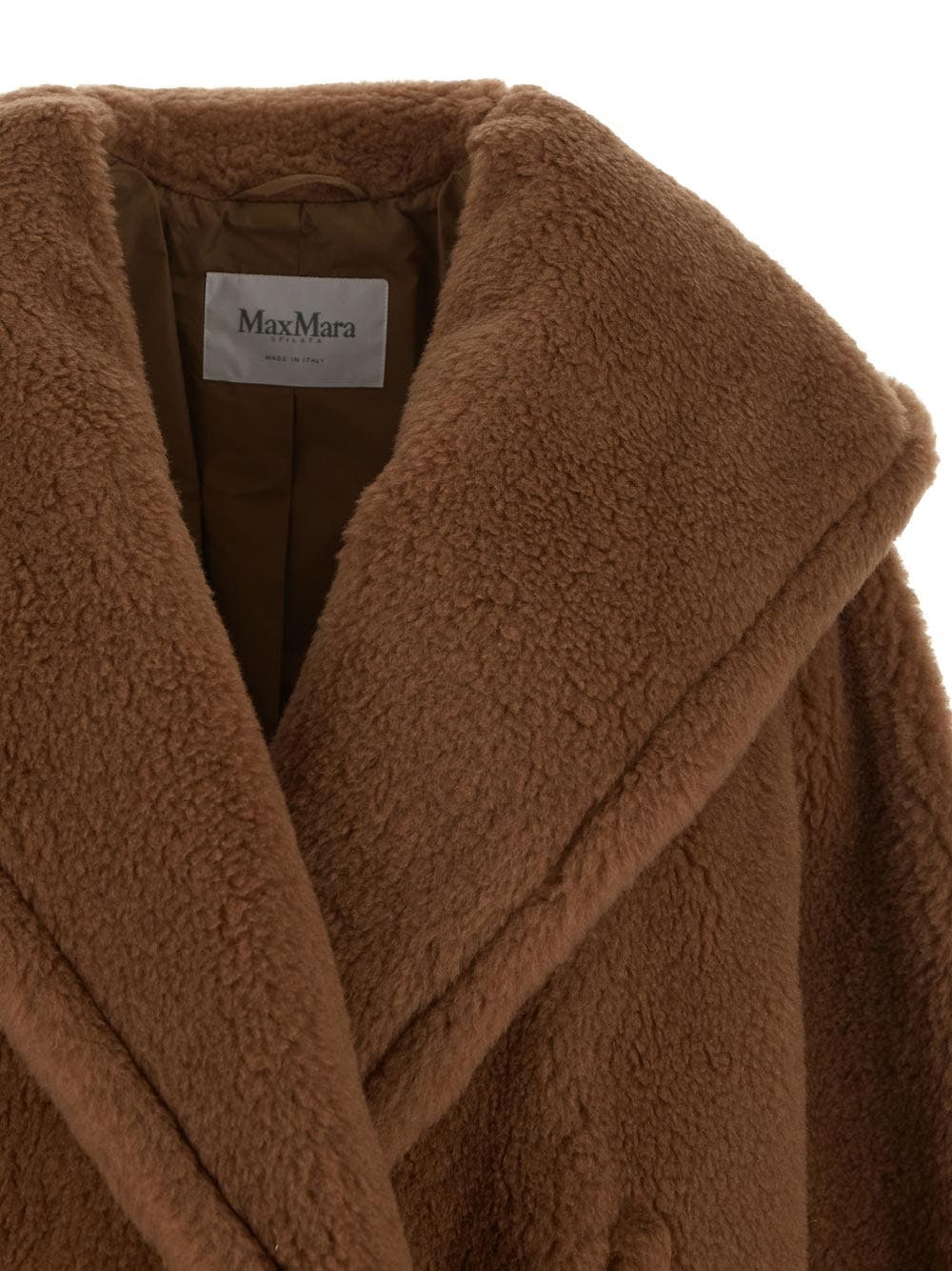 Max mara apogeo teddy long coat
