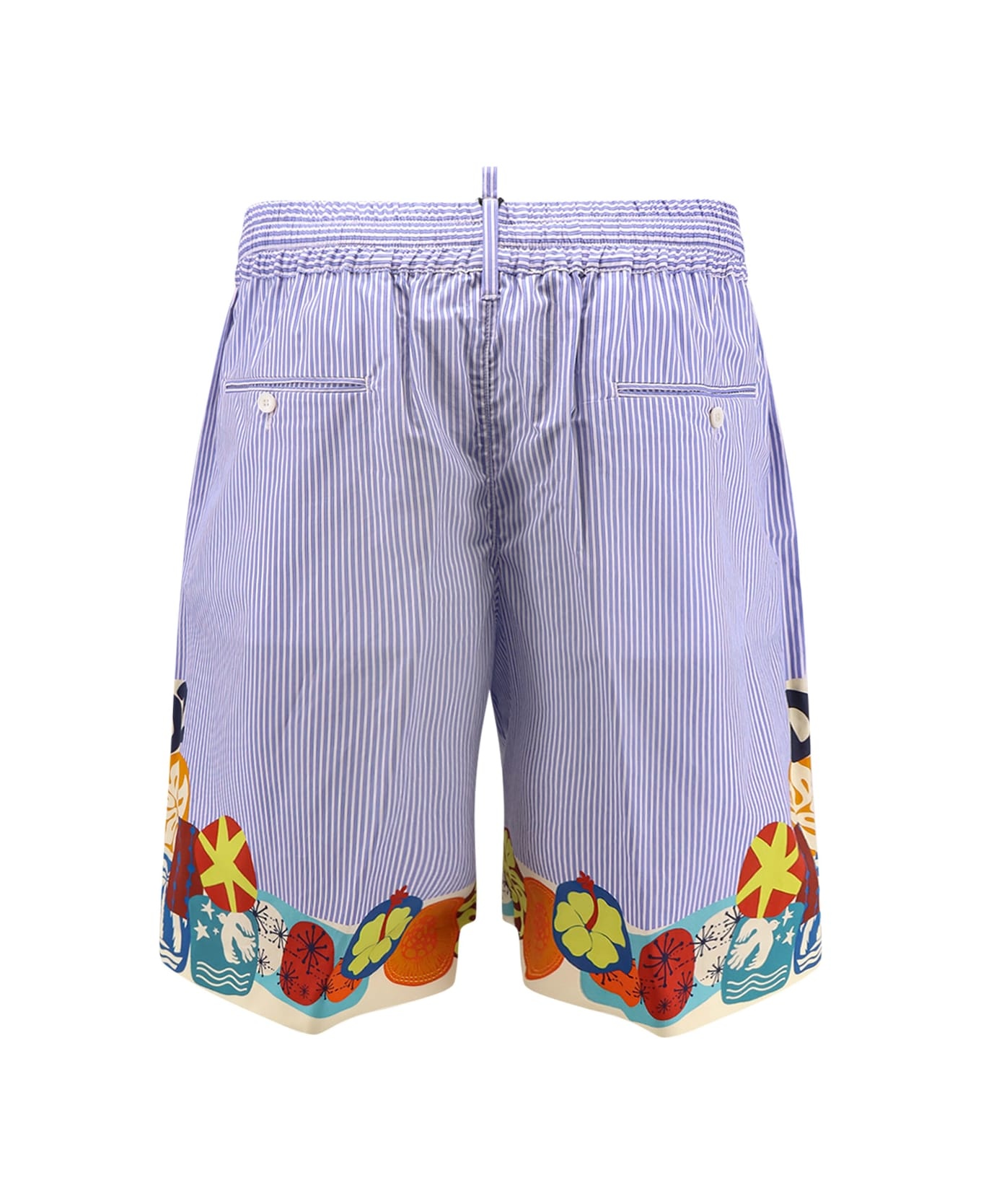 Dsquared2 Summer Lovers Cotton Bermuda Shorts - 2