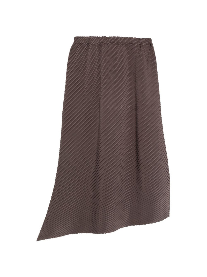 ISSEY MIYAKE pleated midi skirt outlook