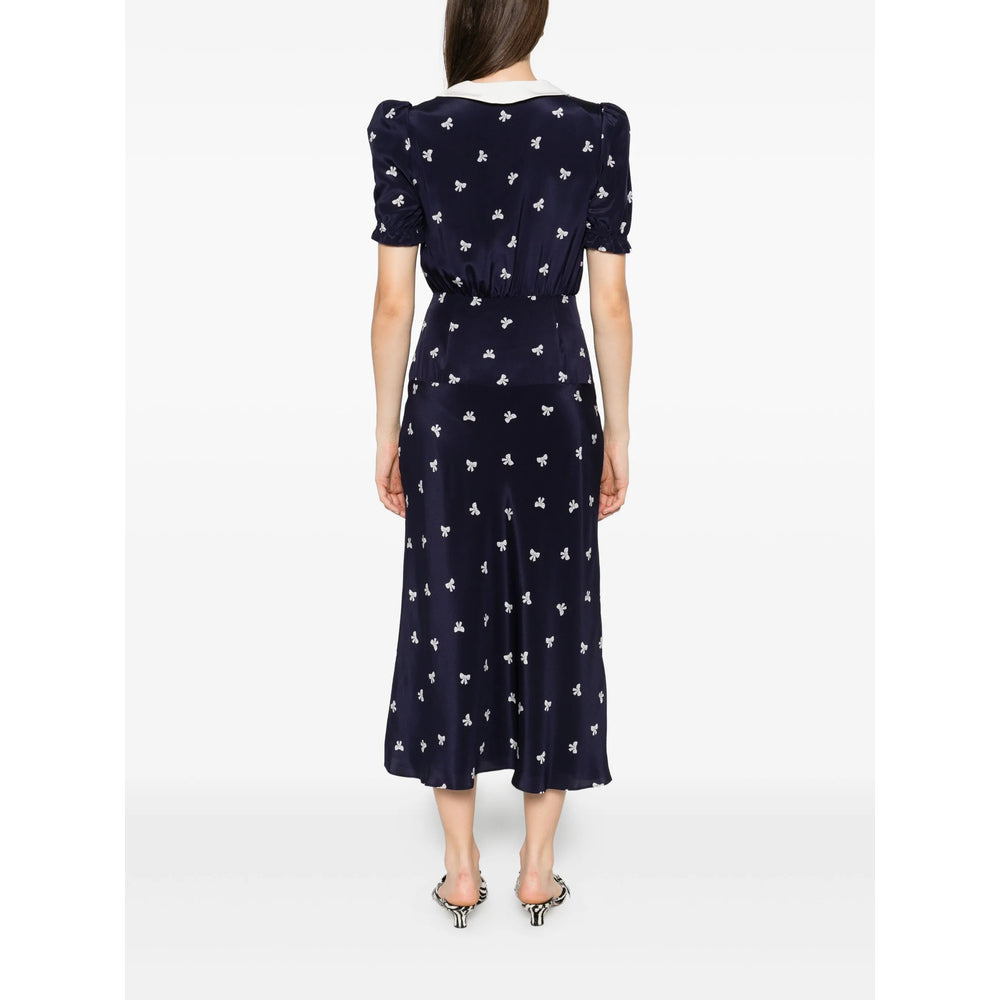 Alessandra Rich Blue Dresses - Day Dresses Women - 4