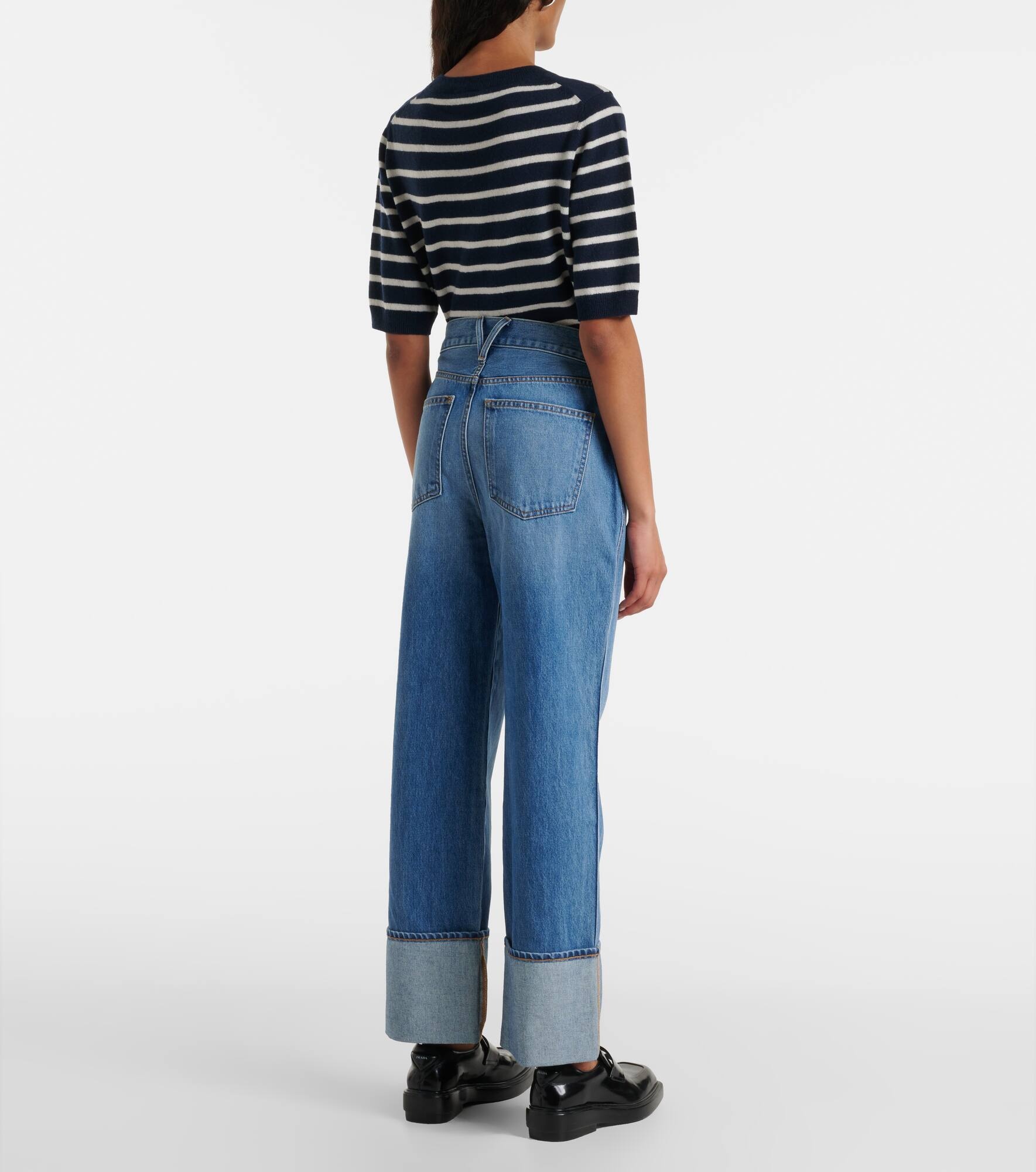 Dylan high-rise straight jeans - 3