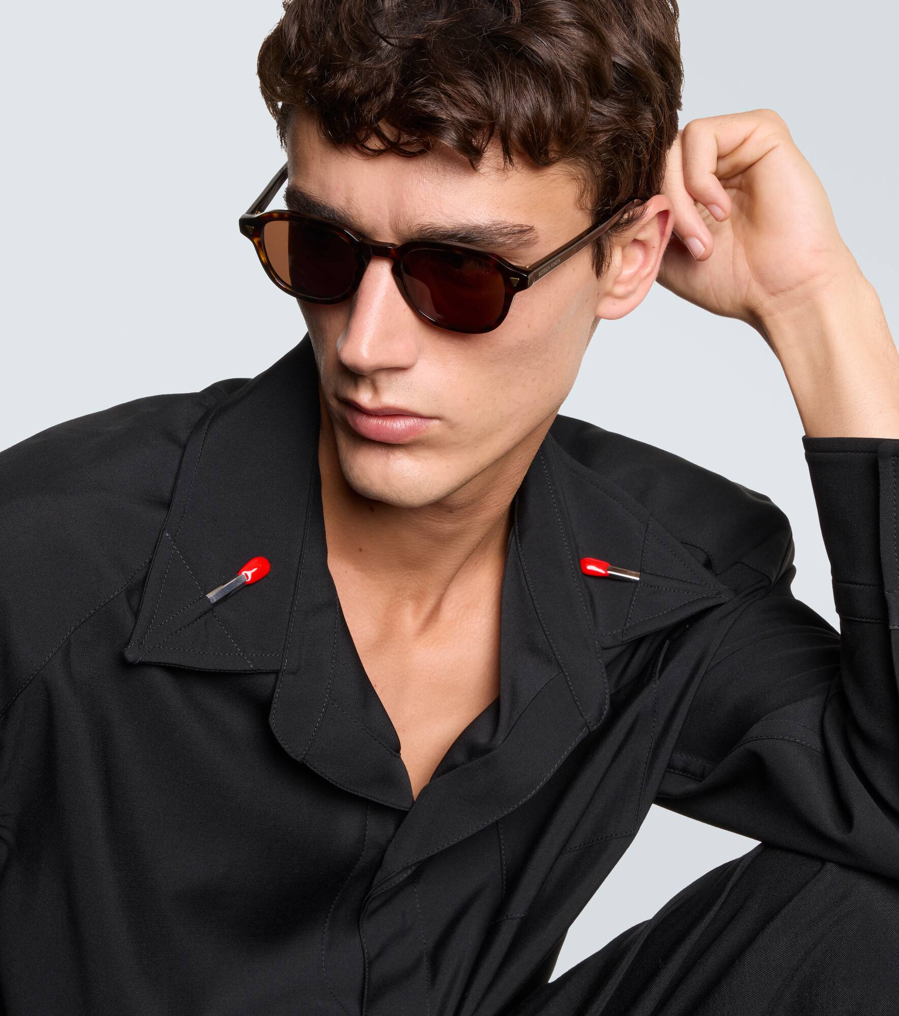 Triangle Stud round sunglasses - 3