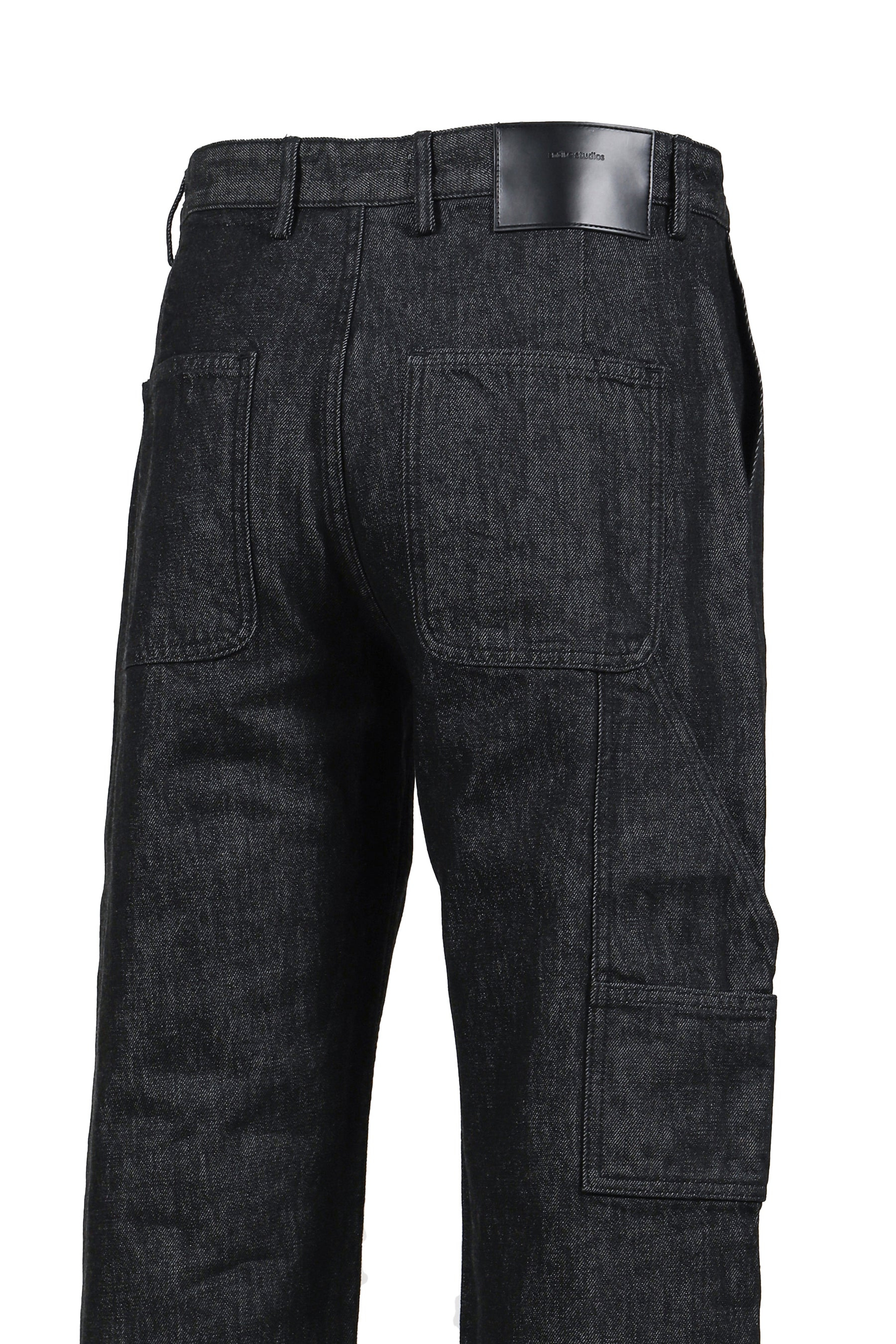 CUFF JEAN RAW / RAW BLACK - 5