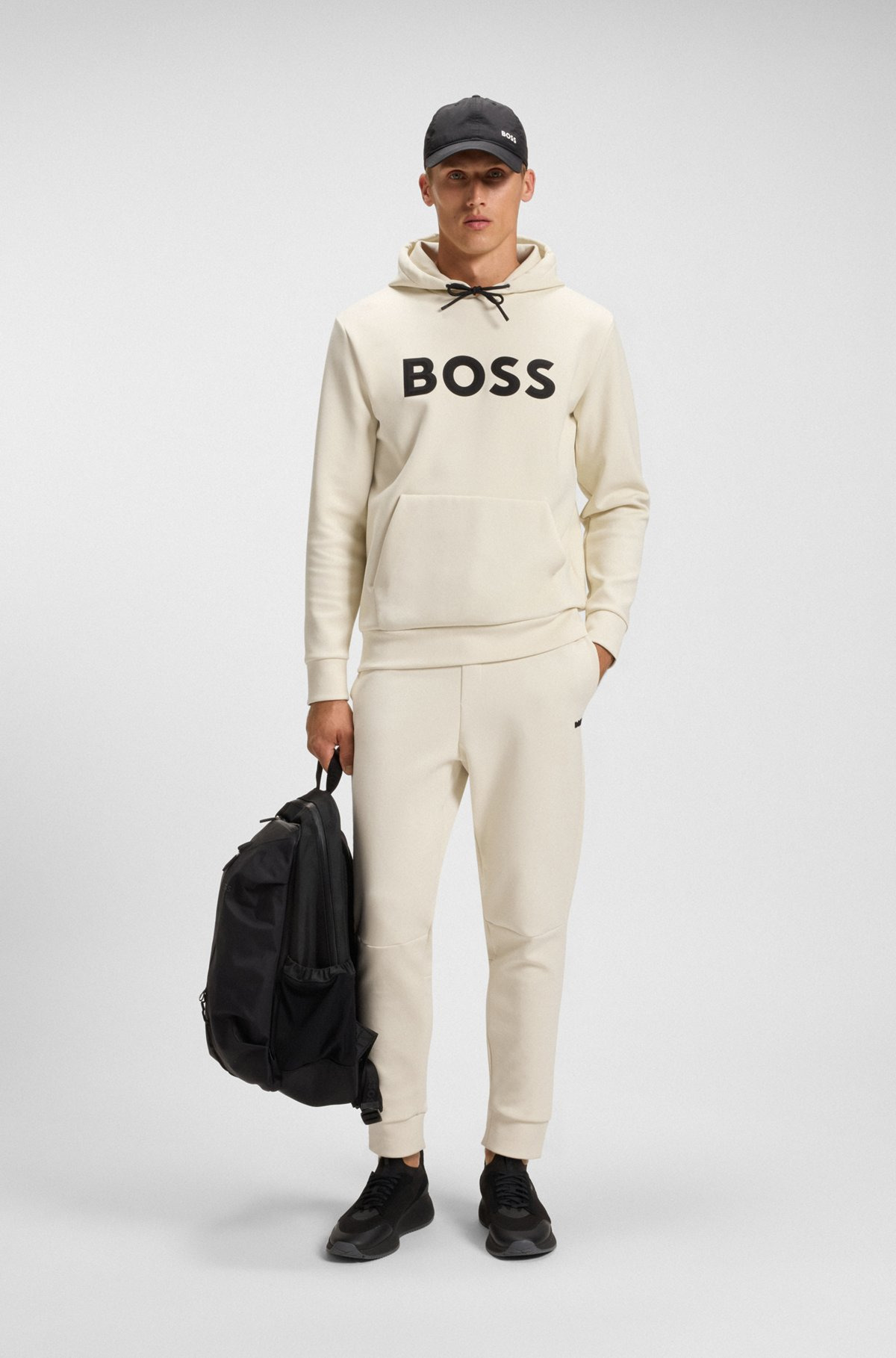 HOODIE WITH MOLDED LOGO - 4